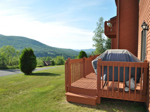 Our Gore Mountain accommodations feature huge rooms with fireplaces and ceiling fans!
